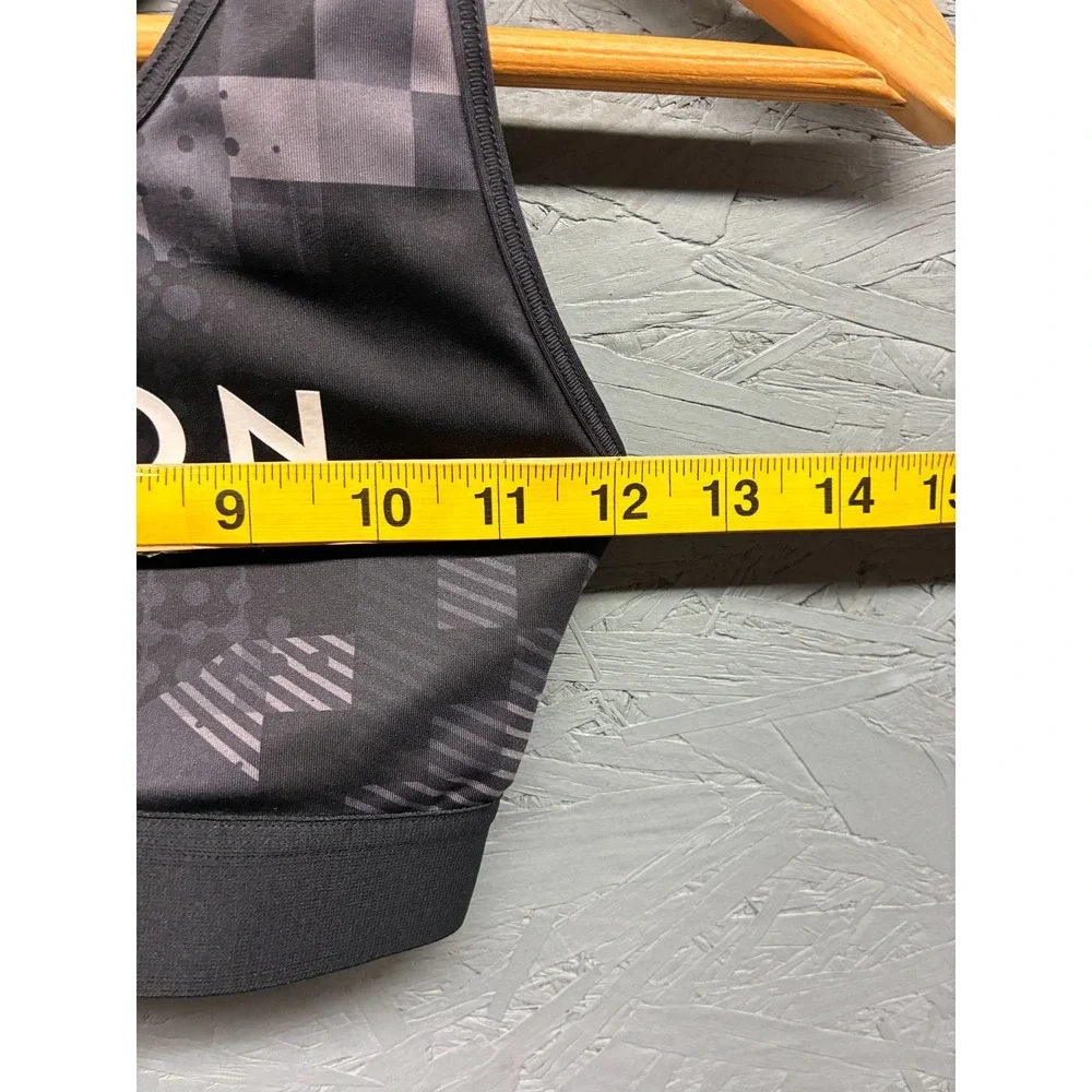 Adidas x Peloton Sports Bra Primegreen Graphic Racerback Women's Size XS Black